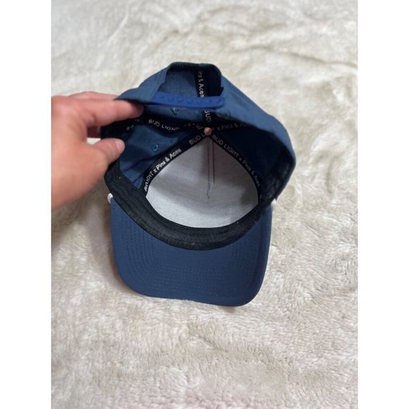 Budweiser Light trucker blue hat one size - Picture 5 of 5